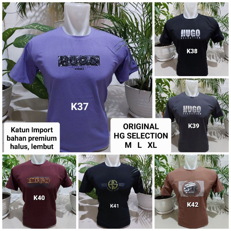 Kaos oblong HG Selection size M L XL