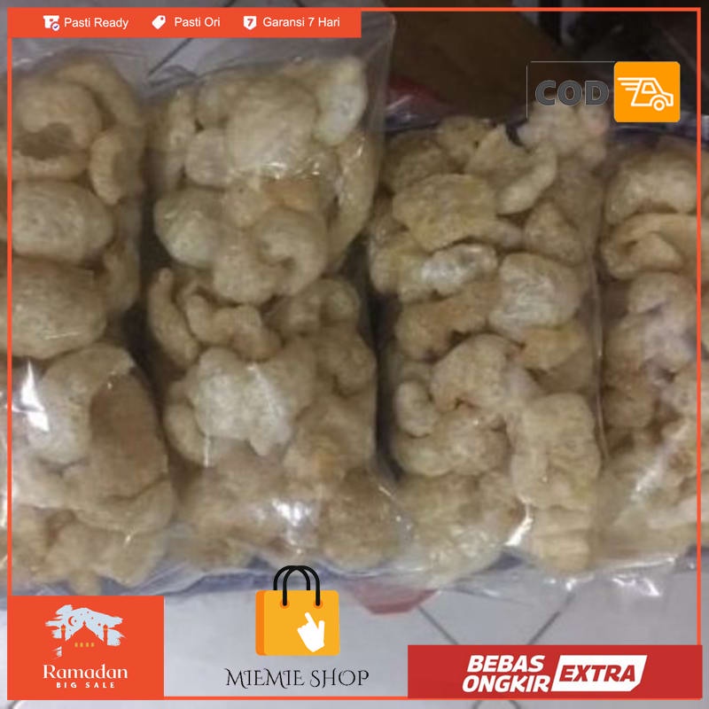 

Kekubi - Krupuk Kulit Babi Bungkusan - 200 pcs