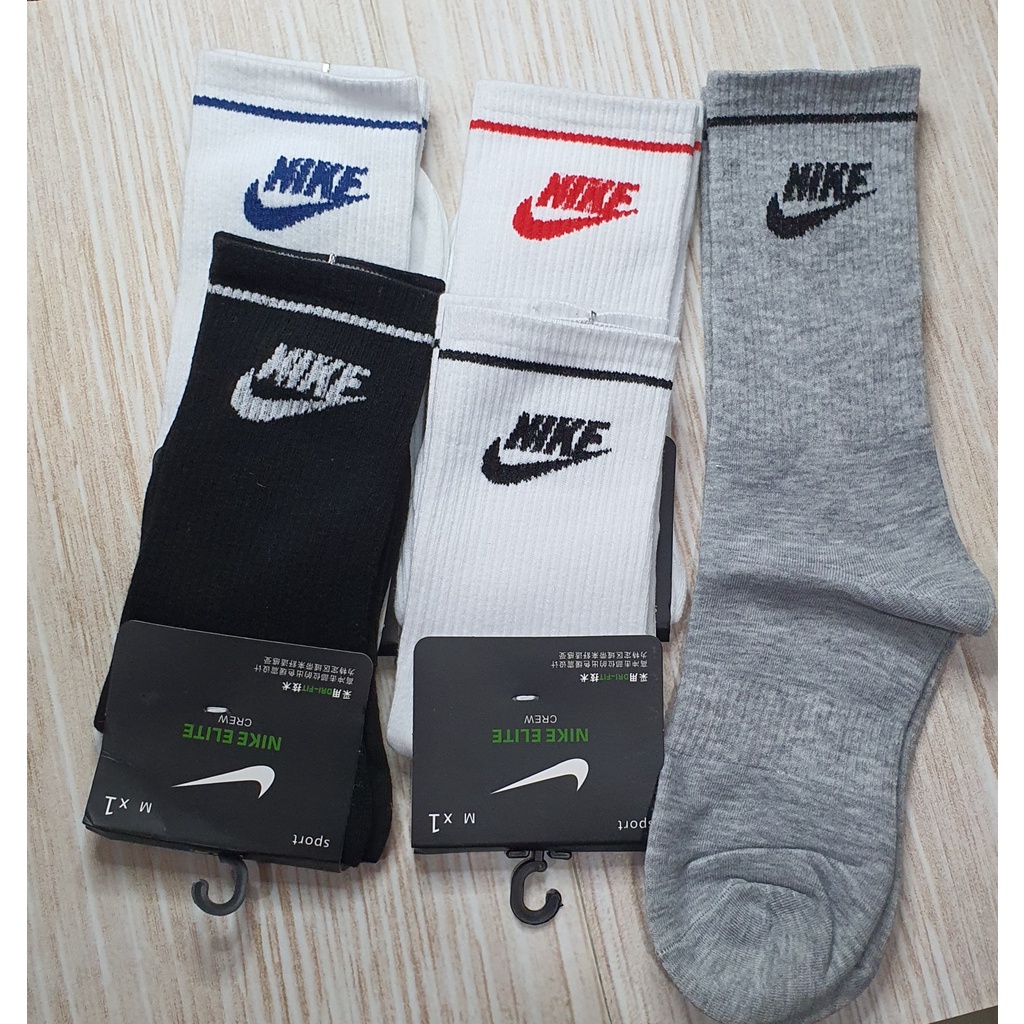 Kaos kaki nike elite crew high cutting unisex