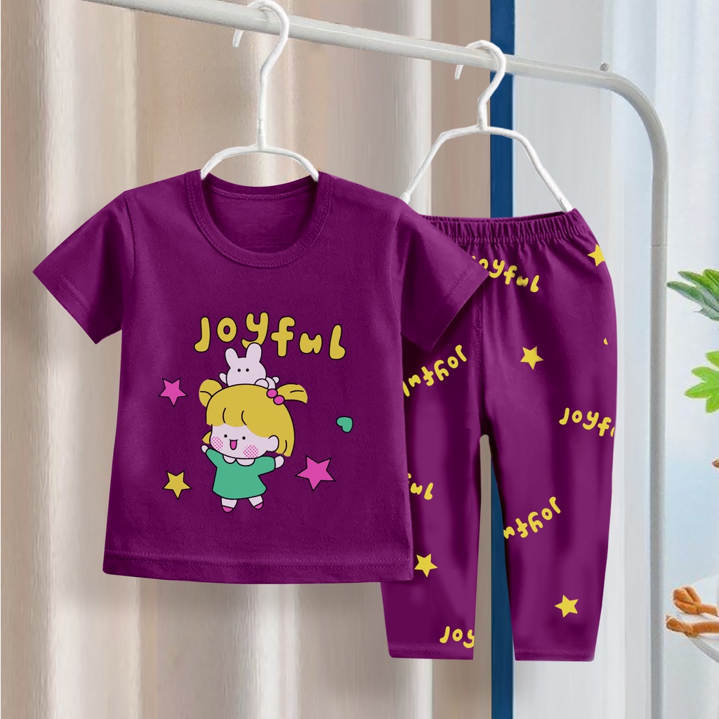 RAMORA SETELAN BAJU ANAK PEREMPUAN/ SET ANAK CEWEK CELANA PANJANG