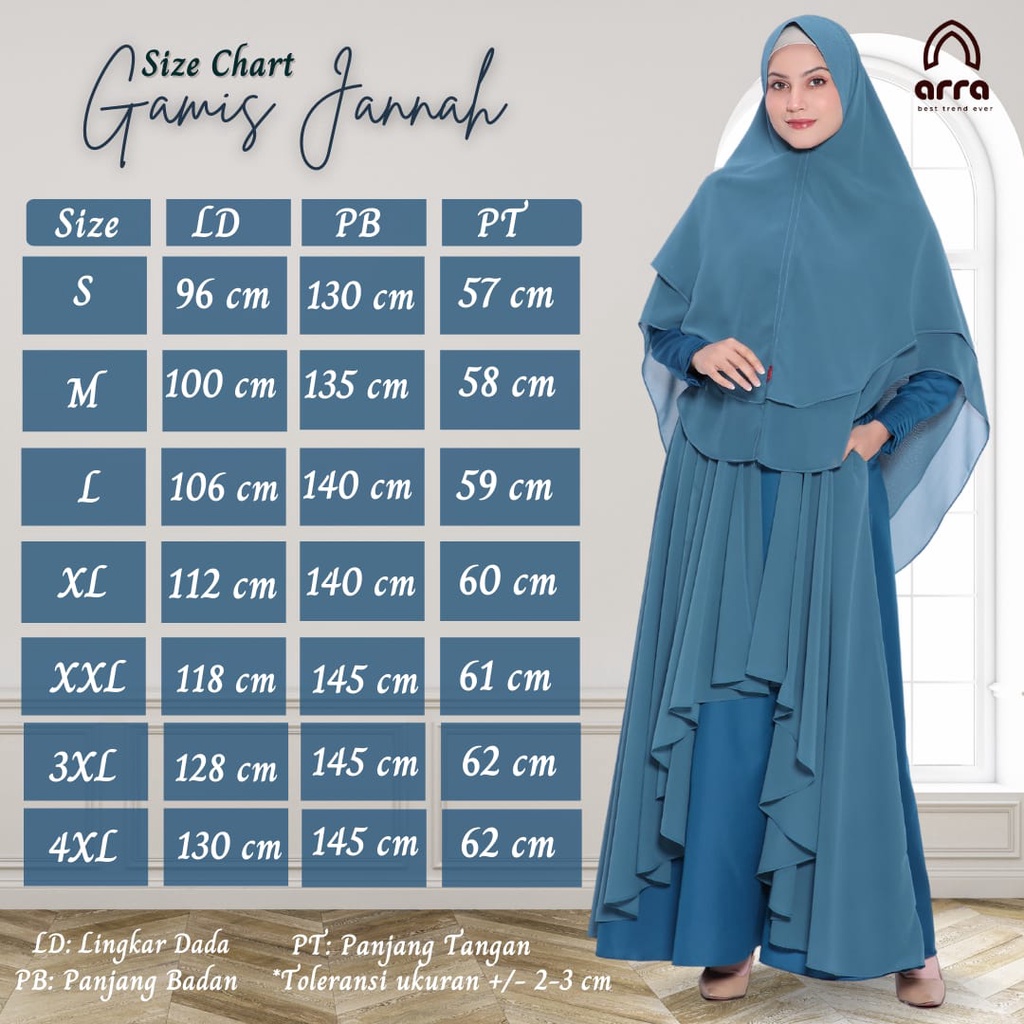 Sarimbit Keluarga 2023 Lebaran Arra Jannah Indigo Baju Couple Keluarga Lebaran 2023