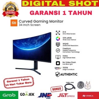 Xiaomi Mi Curved Gaming Monitor 34 Inch Ultra Wide 144Hz FreeSync WQHD