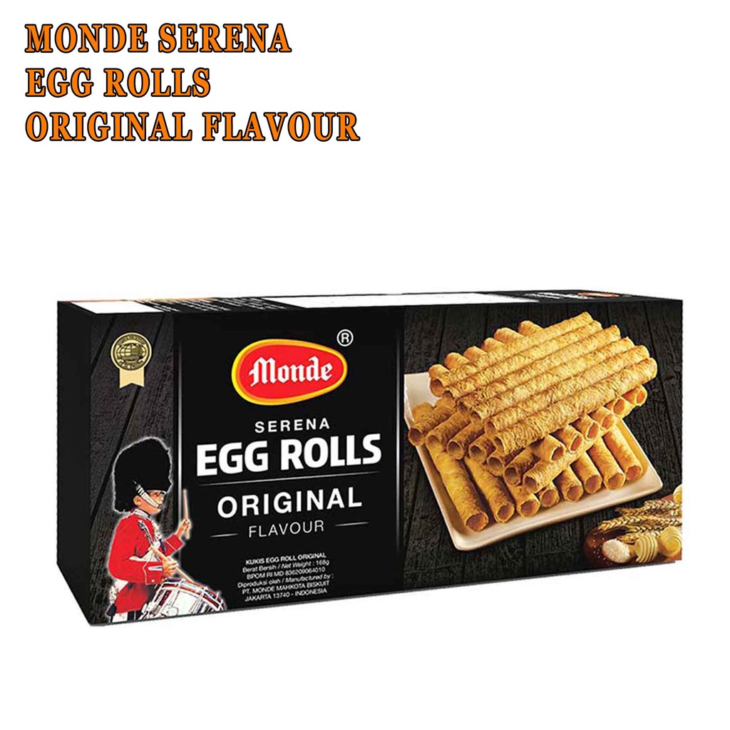 SERENA EGG ROLLS* MONDE* ORIGINAL FLAVOUR* 168g