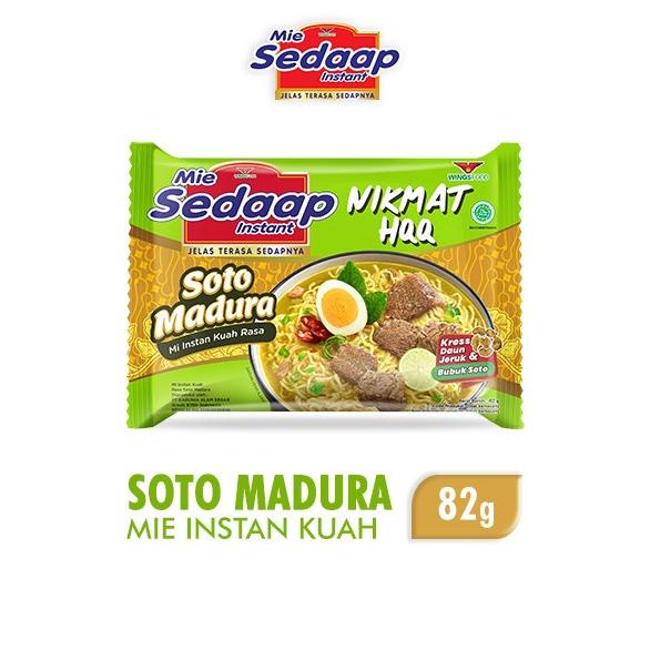 

Sedaap Mie Instan Soto Madura 82 Gr X 5 Pcs - Best Store