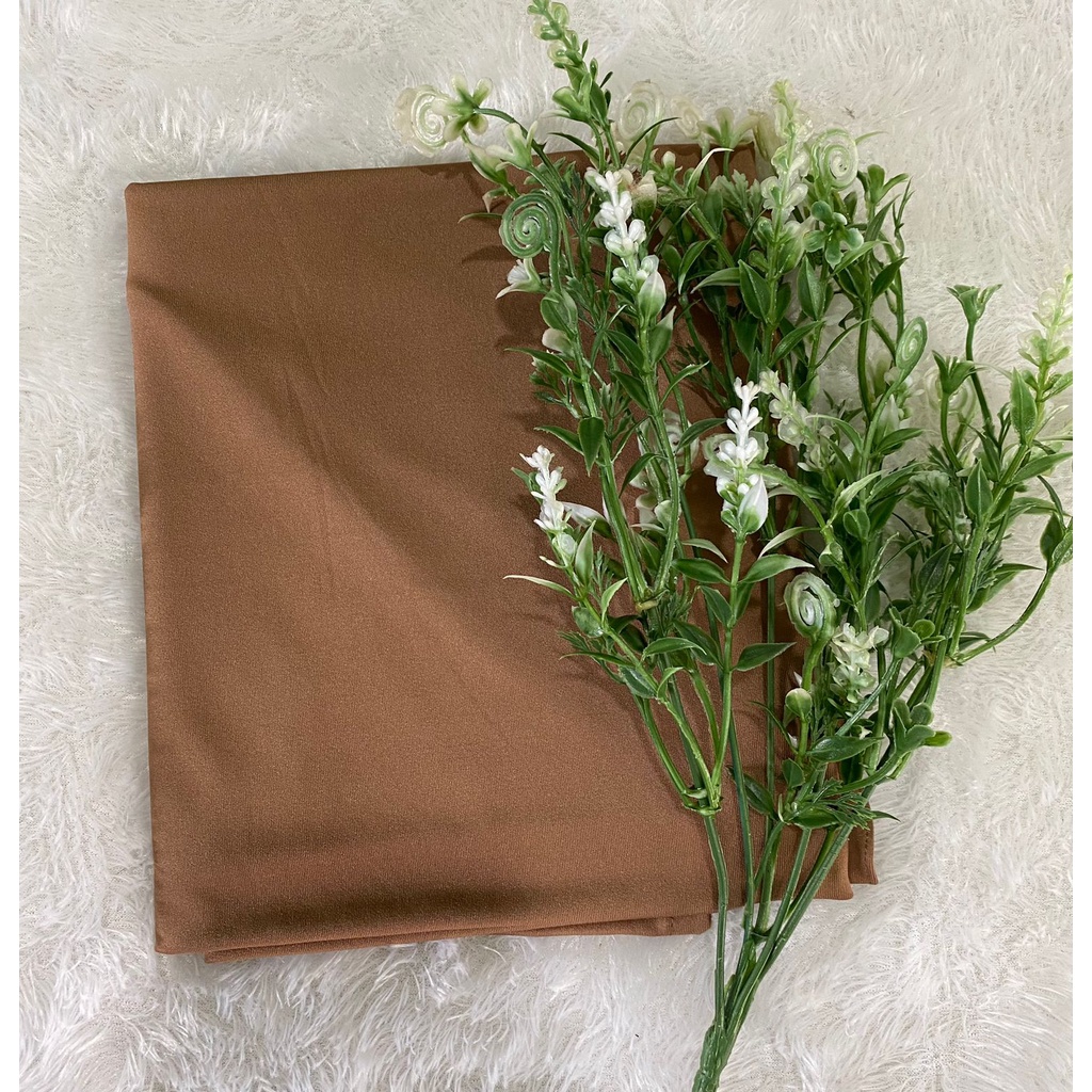 Hijab Instan jersey segitiga|| Jilbab segitiga jersey instan-mocca