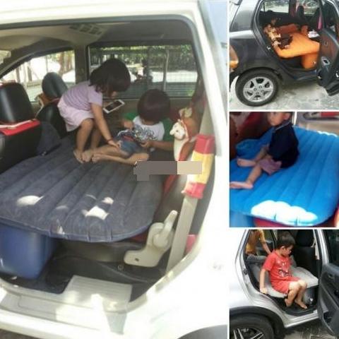 Matras Kasur Tempat Tidur Angin Portabe Mobil Anak Bayi Balita Dewasa