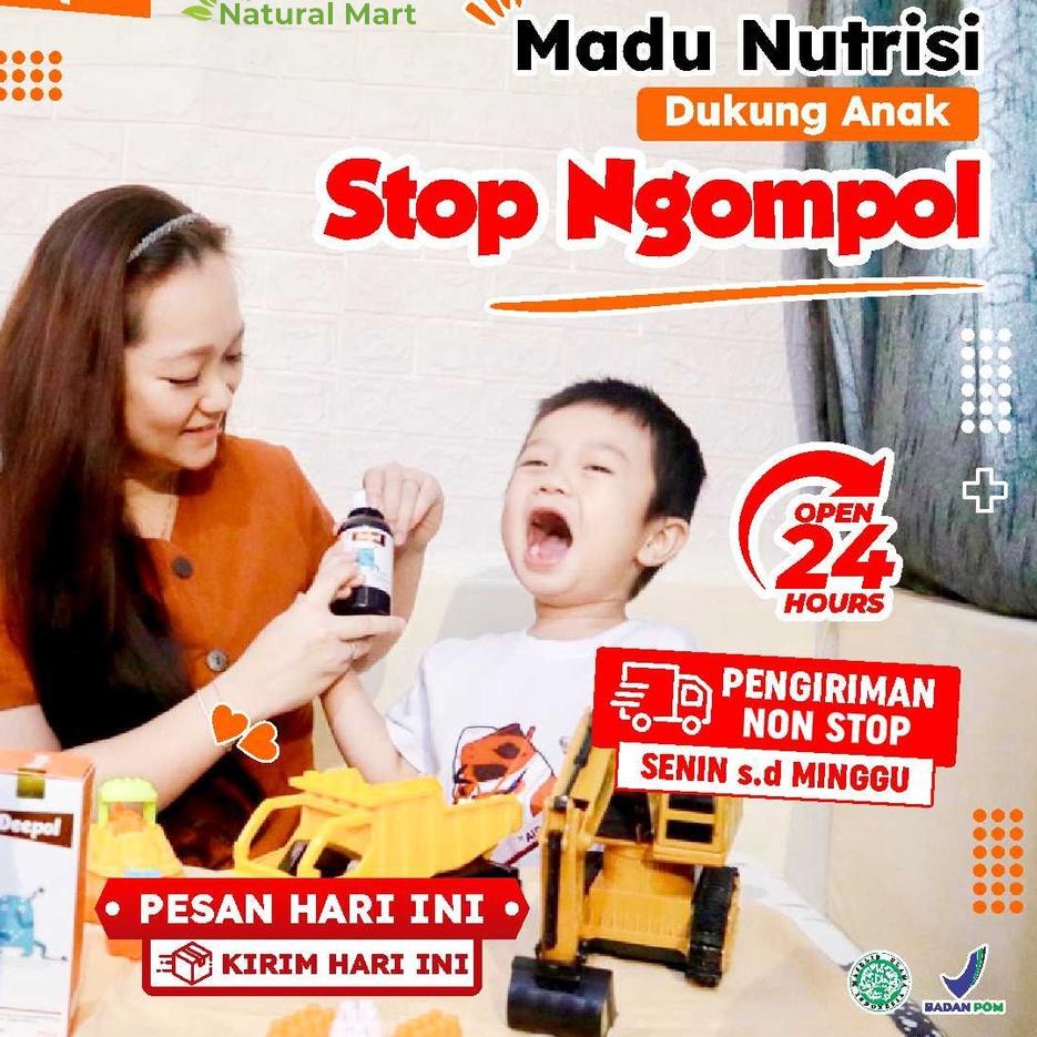 ✈ Deepol - Depol 100% Original  Anti Ngompol Ompol & Perlancar Saluran  Anti Kembung & Sembelit Anak