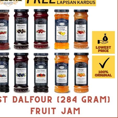 

☛ St Dalfour Selai Buah PRANCIS (284 gram) - Selai untuk Roti dan Kue ☑