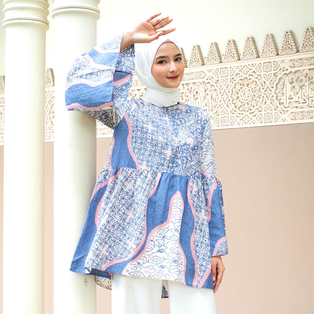 Fittingroom11 Blouse Batik - Adeeva Blouse