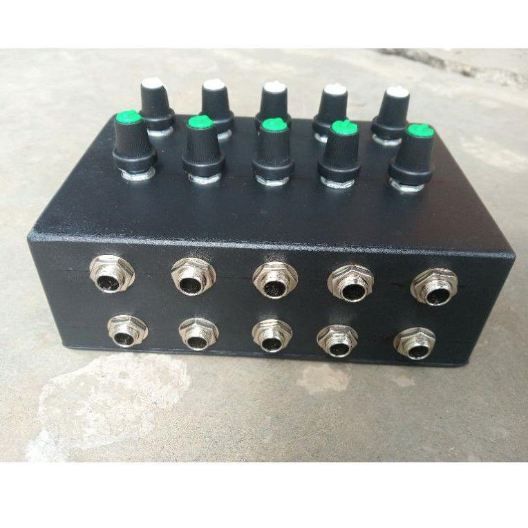 Pararel Mic Splitter Mic 6 - 10 In (Jek Mono ) SoundCard 6.5 mm to 6.5 mm Bayar ditempat COD [KLT.06