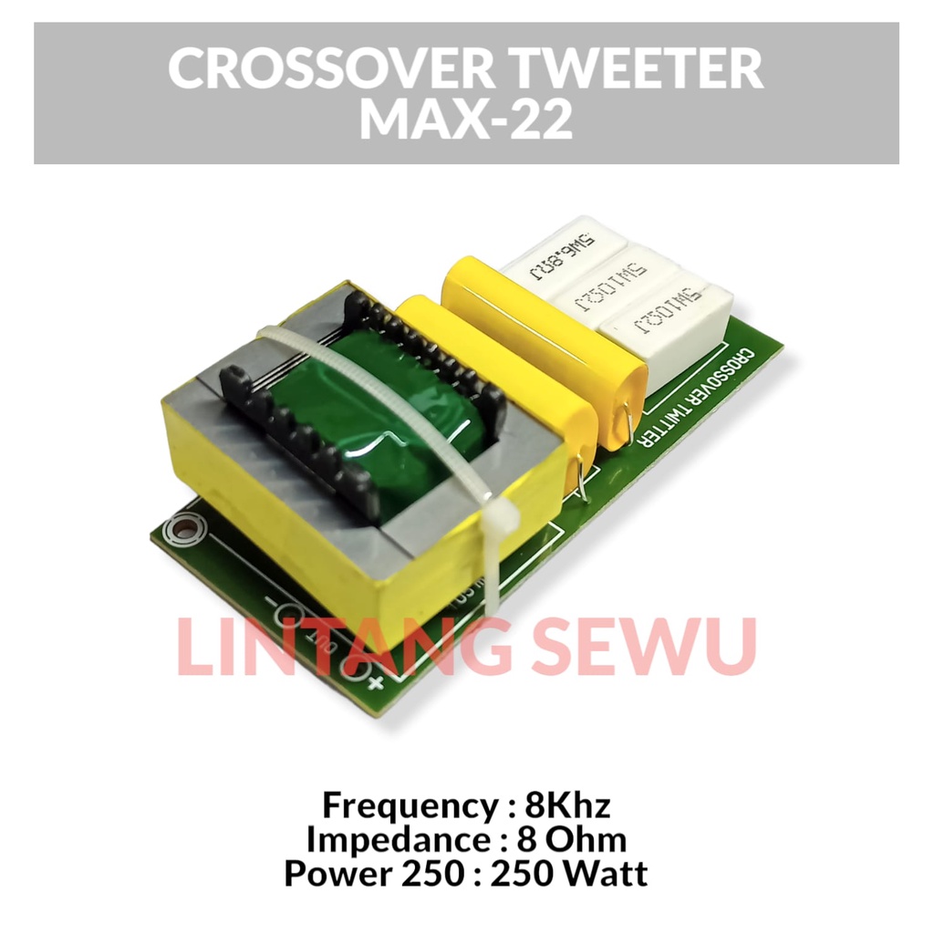 CROSSOVER TWEETER CROSS OVER TWITER DENGAN KOMPONEN AUDIOPHILER AUDIOPILER KROSOVER TWITER