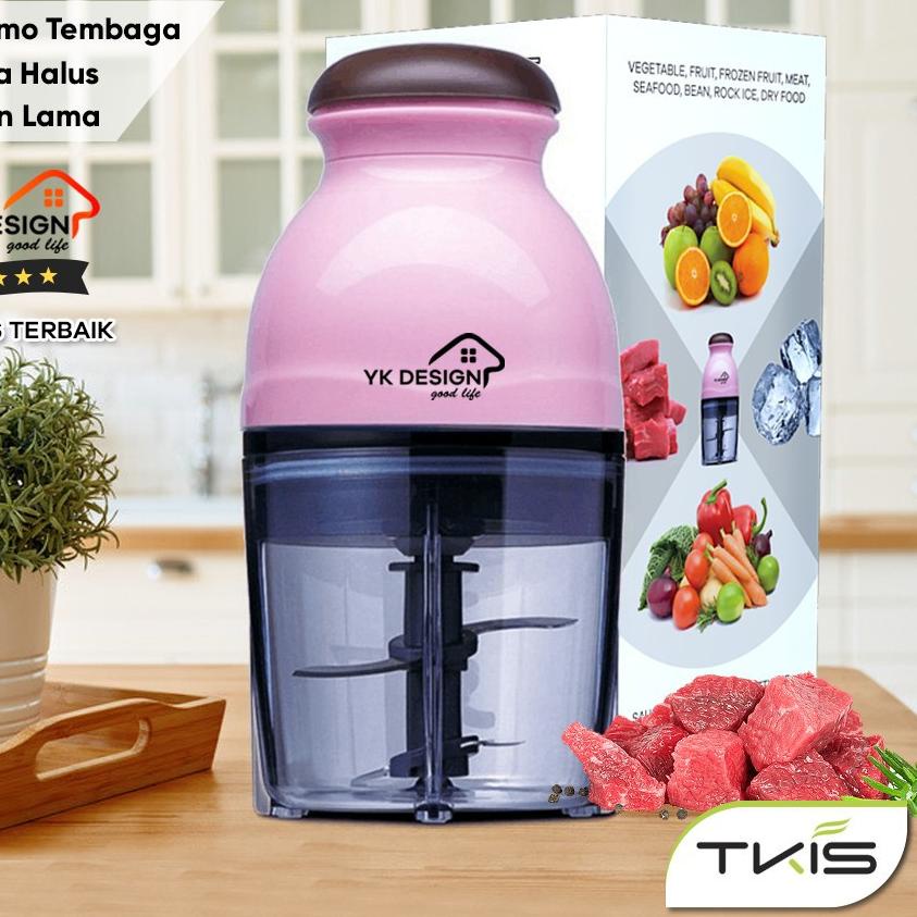 ★ Blender / Penggiling Daging kapsul MINI Mesin Penggiling Pencacah Daging Sayur Buah YK DESIGN YK-1