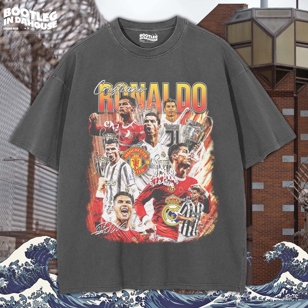 CRISTIANO RONALDO Oversize T-shirt / Kaos Oversize CRISTIANO RONALDO