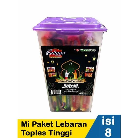 

SEDAAP MIE PAKET LEBARAN TOPLES TINGGI 8'S .