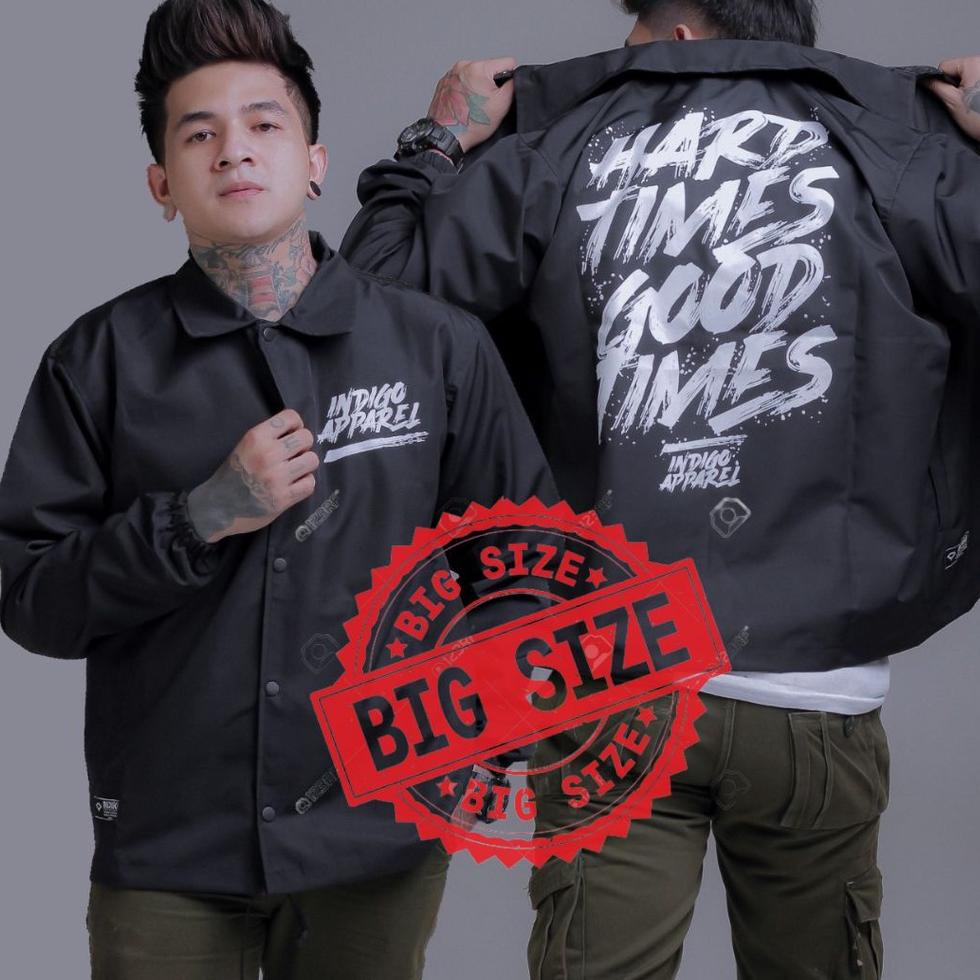 HARGA BERSAHABAT JAKET COACH PRIA JUMBO- JAKET DISTRO ORIGINAL -JACKET WINDBREAKER JAKET COACH JUMBO