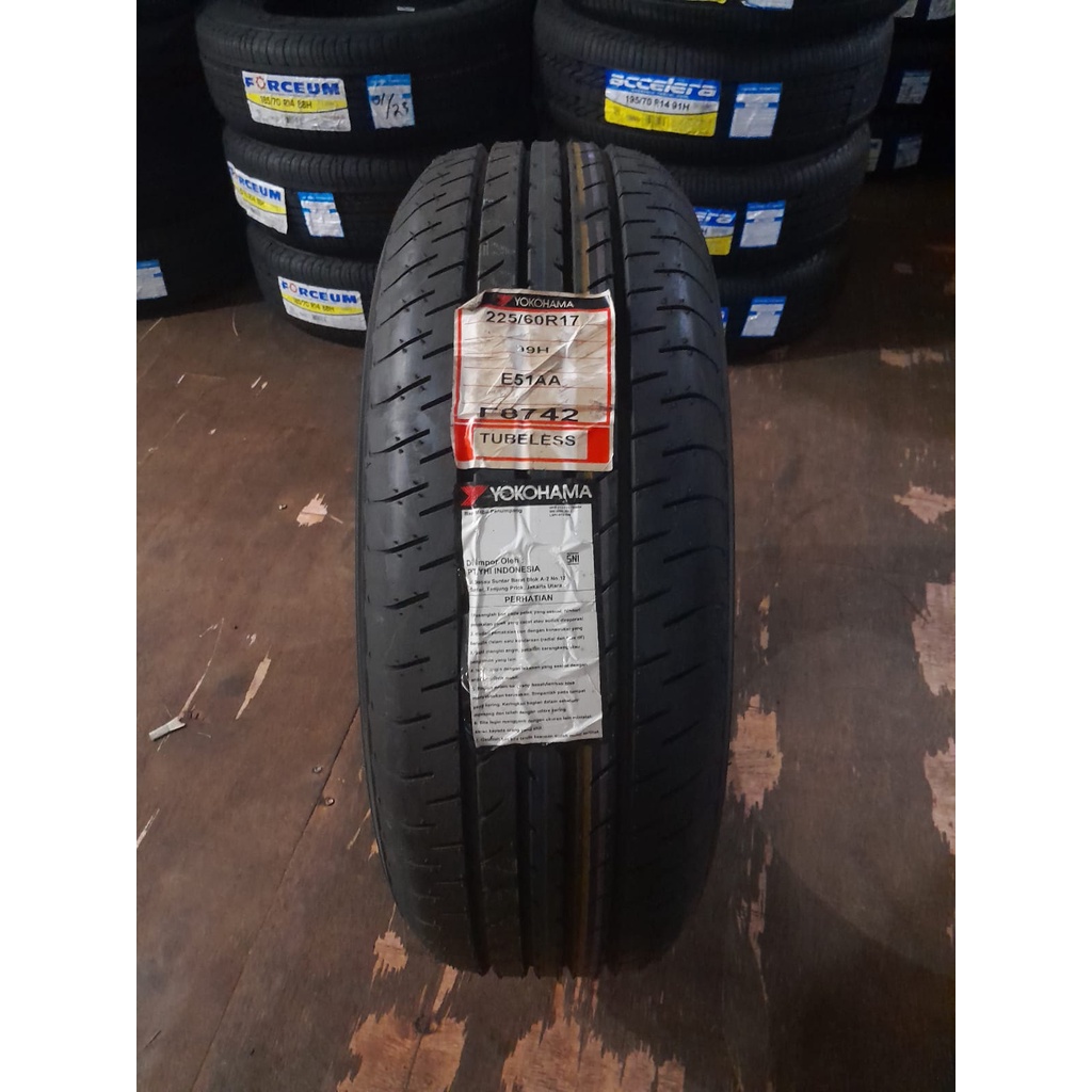 BAN MOBIL YOKOHAMA 225 60 R17 INNOVA CRV ALMAZ VELLFIRE IMPORT