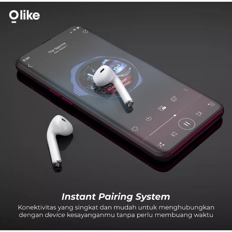 PROMO HEADSET BLUETOOTH TWS OLIKE T101 GARANSI 1 TAHUN BY.MINIGO