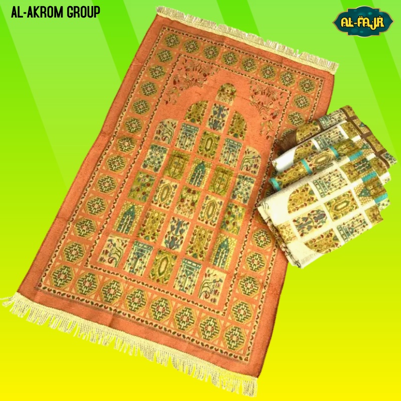 Sajadah Turki Traveling PREMIUM Dewasa dan Anak Bahan Tebal Lembut dan Ringan