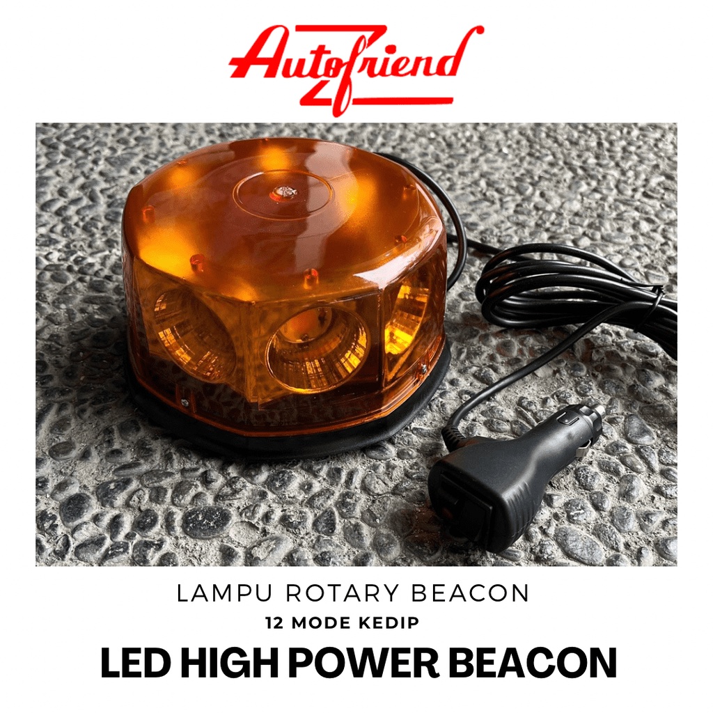 AUTOFRIEND Lampu Rotary Beacon LED Tambang / Mobil