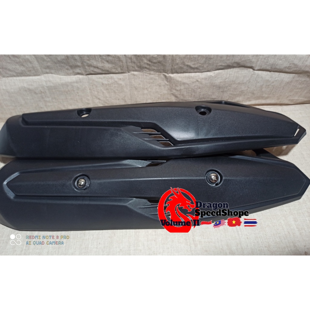 Cover knalpot tameng knalpot honda vario 125 150 old/new free baut 2 pcs