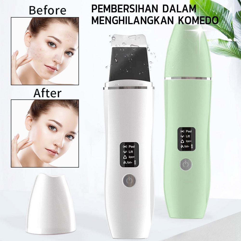 Alat Pembersih Komedo Elektrik Wajah Alat Penyedot Hidung Blackhead Remover USG Pencabut Sedot Komedo Pengangkat Penghilang Jerawat Pembersih Komedo Blackhead Alat Perawatan Facial Kecantikan Acnes Derma Care Cleanser Scrub&amp;Peel Eksfoliasi Wajah