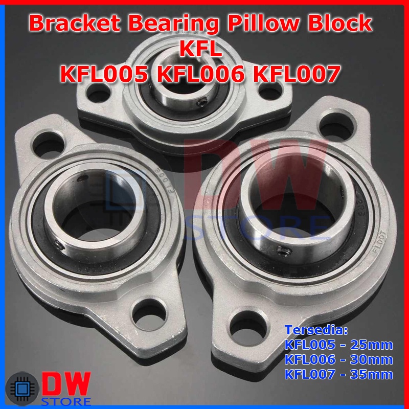 Bracket Bearing Pillow Block KFL FL KFL005 KFL006 KFL007 FL005 FL006 FL007
