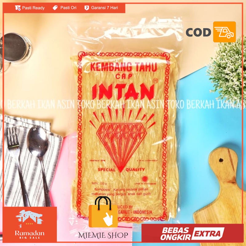 

Kembang Tahu Intan 100gram / Special Quality Dried Bean Stick
