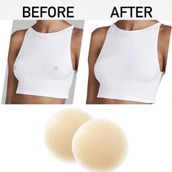 Premium Nipple Pad Cover Silicone Wanita dan Pria Original Silikon Reuseable bisa di pakai ulang