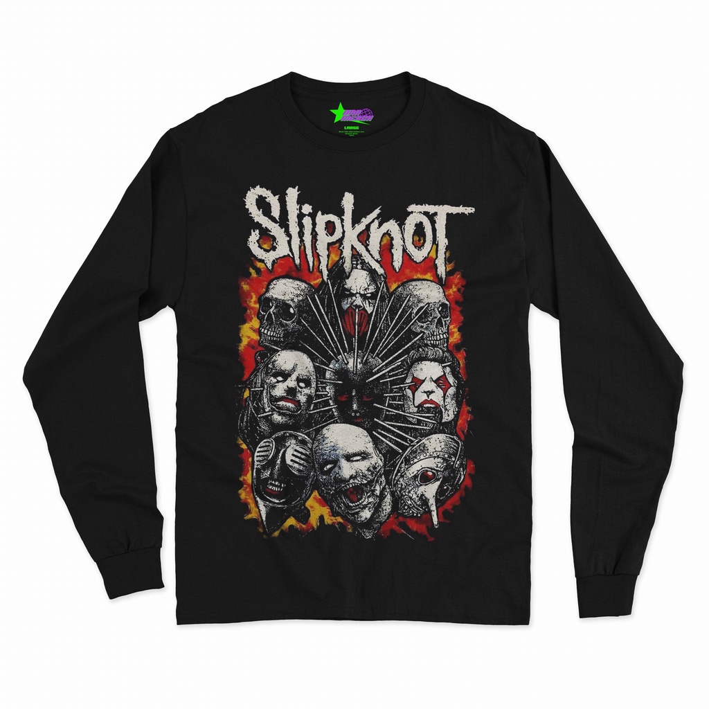 SLIPKNOT BAND LONG SLEEVE TSHIRT