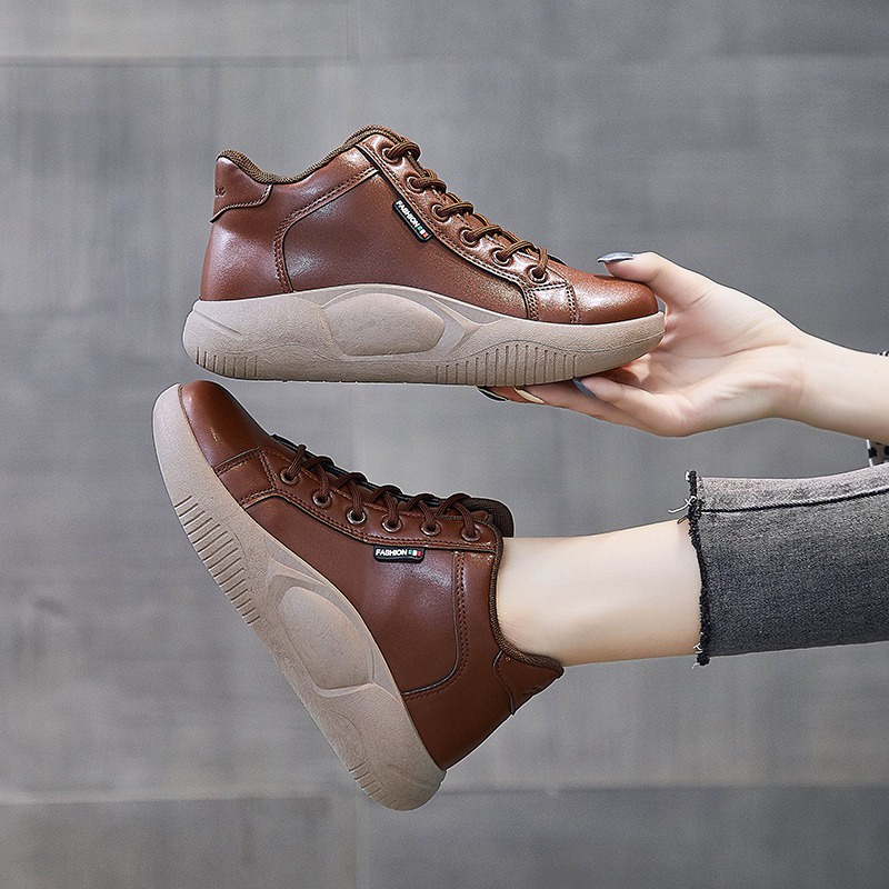 DENDEN Sepatu Boots Wanita Sneakers Import