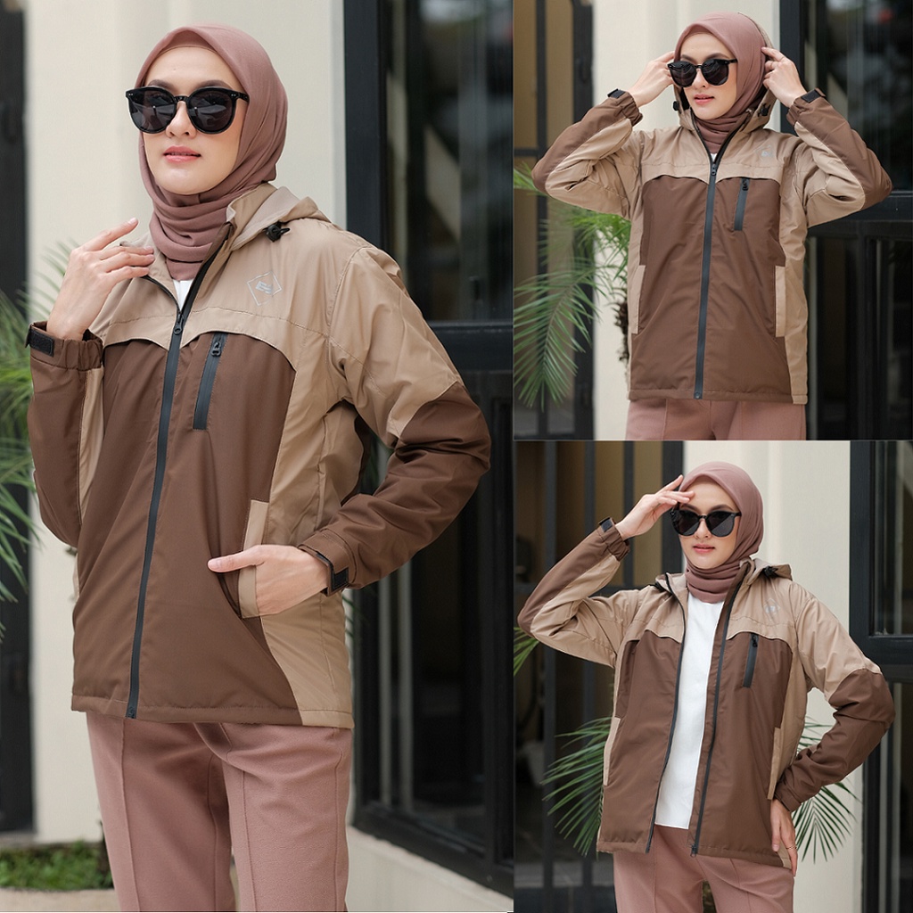 Jaket Outdoor Jaket Gunung Pria dan Wanita Bon Voyage