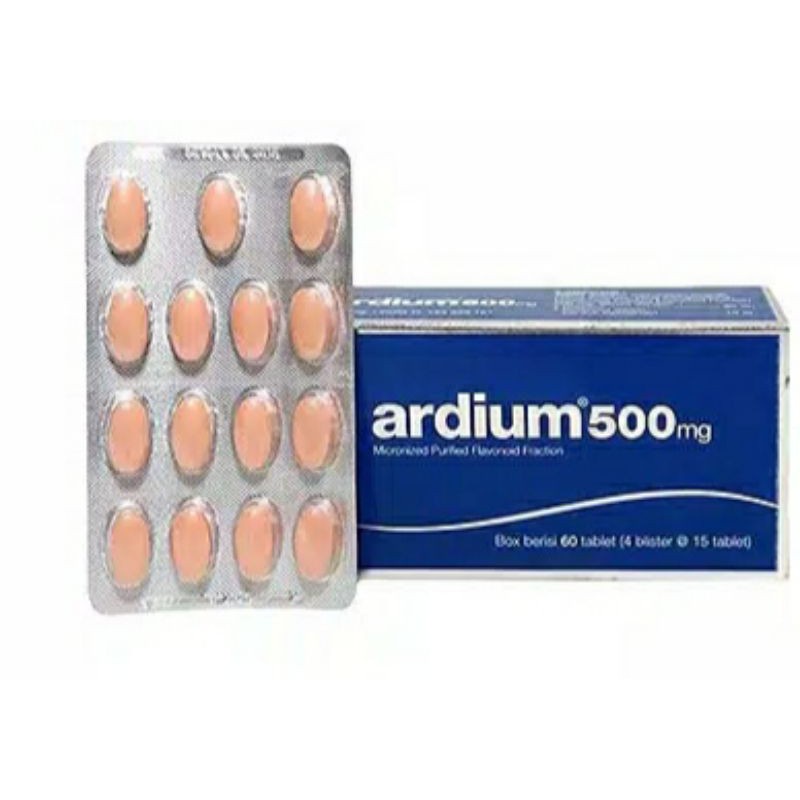 Ardium 500 Mg 60 Tab - Obat Wasir