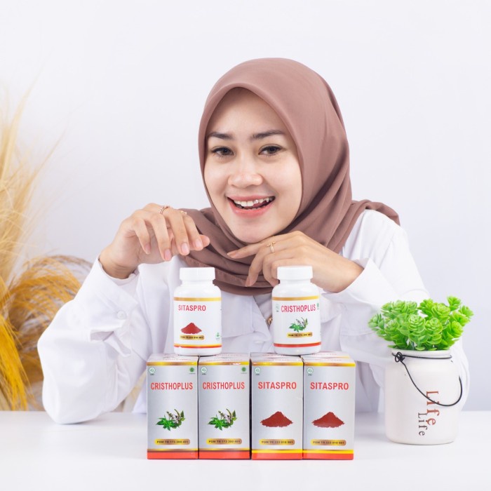Cristoplus Sitaspro Obat Herbal Sipilis Kencing Nanah Asli BPOM Original