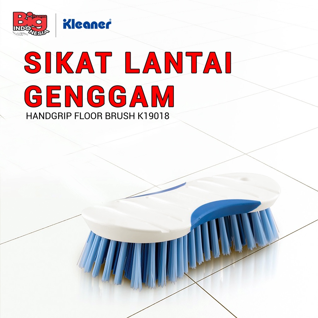 Sikat Lantai Genggam Karet Lembut Floor Brush Pembersih Lantai 1 Pcs Kleaner K19018