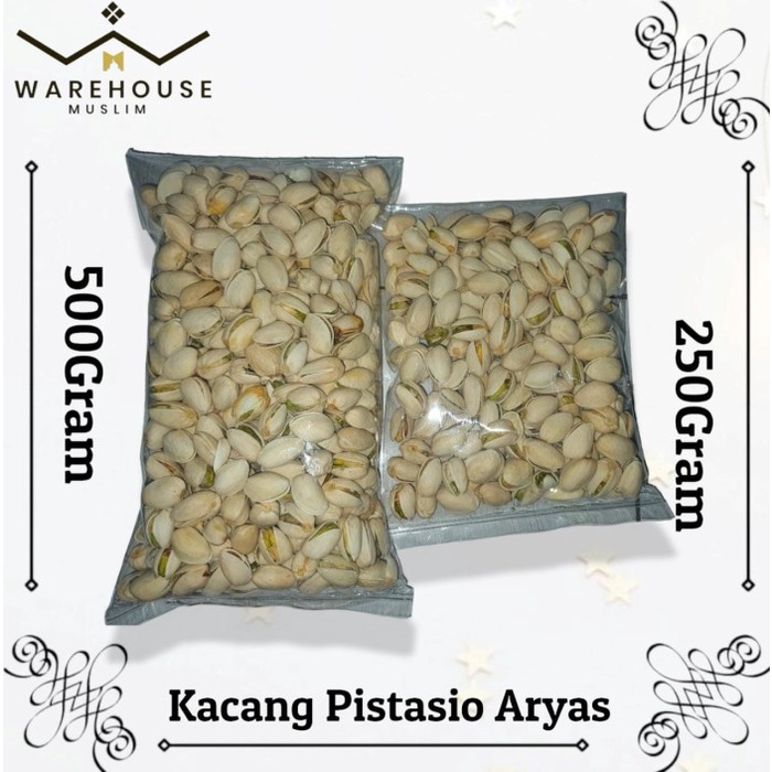 

KACANG PISTACHIO OLEH OLEH HAJI DAN UMRAH 500GRAM