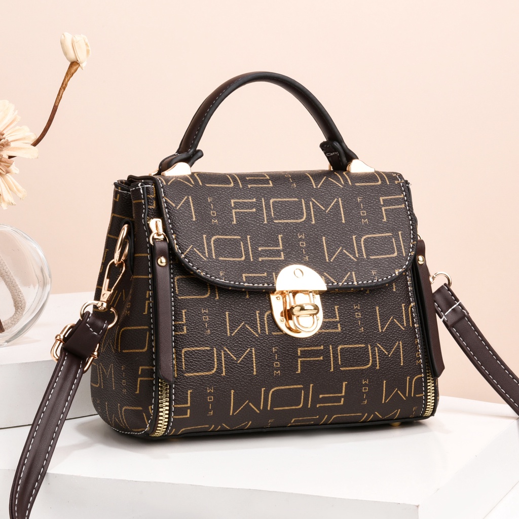 TASHAPPY BQ3568 Tas HANDBAG Wanita Motif Keninian Fashion Modis Ada Talpan  model korea supplier tas import EL 4432  GT2003