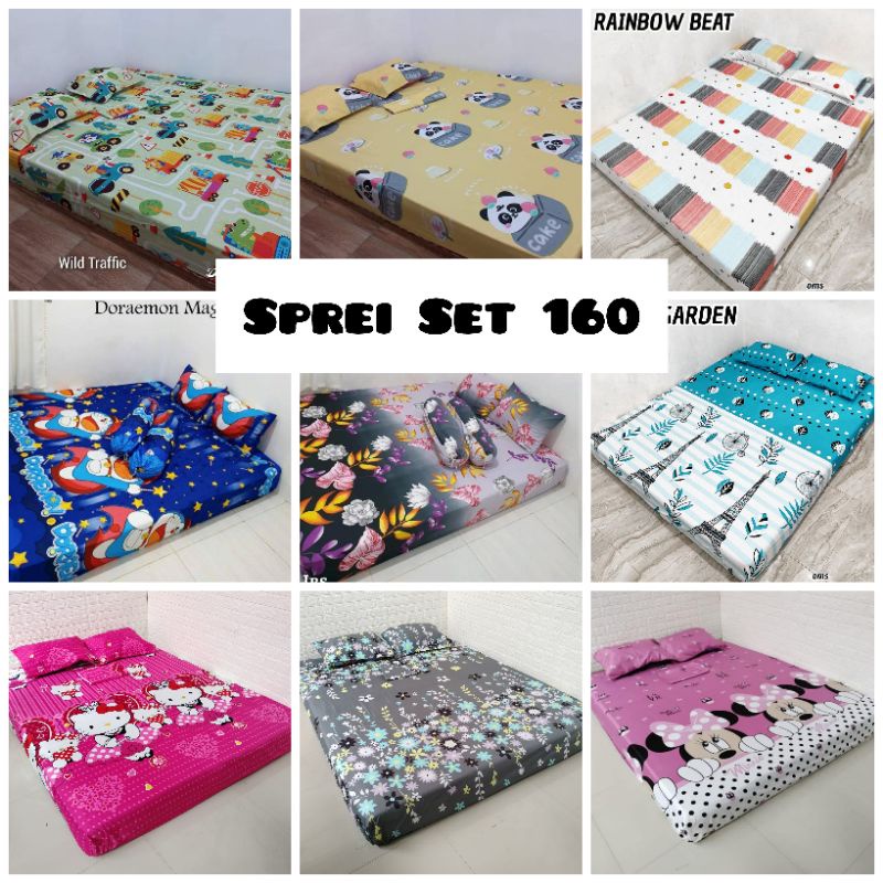 sprei homemade Ukuran 160