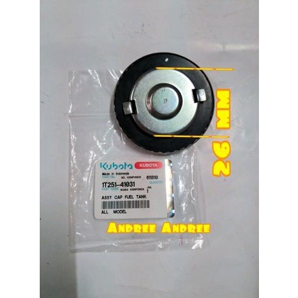 Cap Fuel Tank - Tutup Tangki mesin Kubota KND-3 KND-40 KND-5B KND-65 KND-70 KND-70A KND-80 KND-90 KN