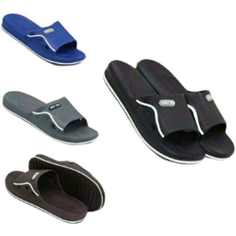 Sandal selop pria sandal harian (Slide porto 1002-M)