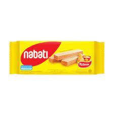

RICHEESE WAFER NABATI WAFER KEJU WAFER WHITE COKLAT PINK LAVA CHOCHO PEACH 110 GRAM