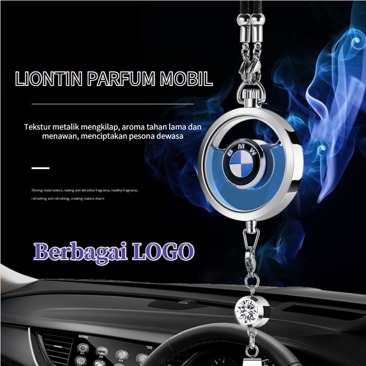 HOT SALE COD Parfum Mobil Mewah Gantung Pengharum Mobil Pewangi Mobil Hiasan Mobil Bisa Isi Ulang