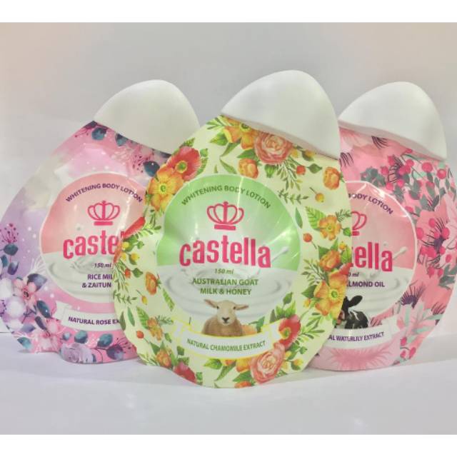 CASTELLA WHITENING BODY LOTION 150ML ~ Original 100%
