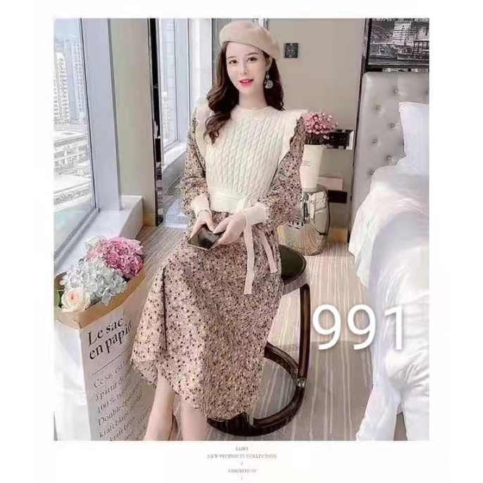 dress rajut /dress korea/tunik