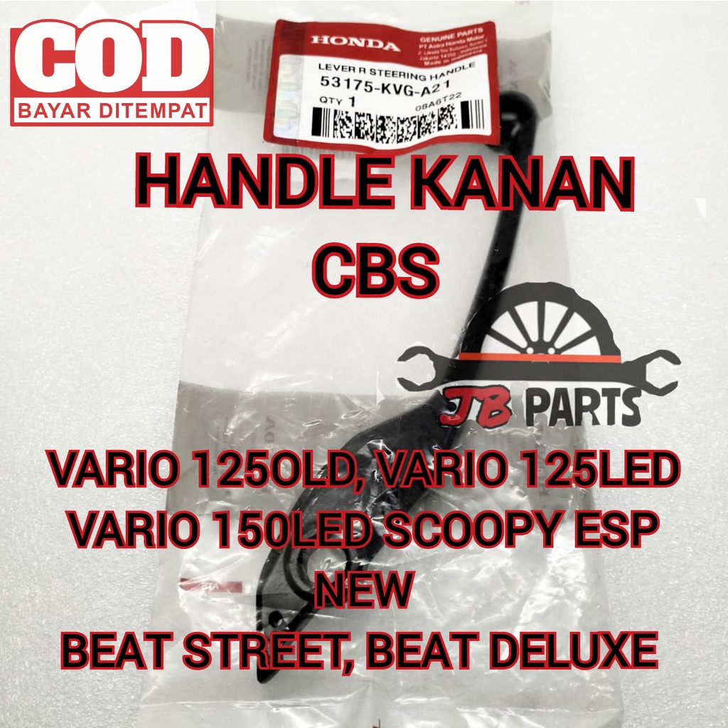 Handle rem kanan Vario old Techno CBS 125 150 led Beat Deluxe Street KVG Scoopy All New ESP kualitas