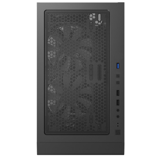 MONTECH X3 GLASS BLACK MID TOWER GAMING CASE