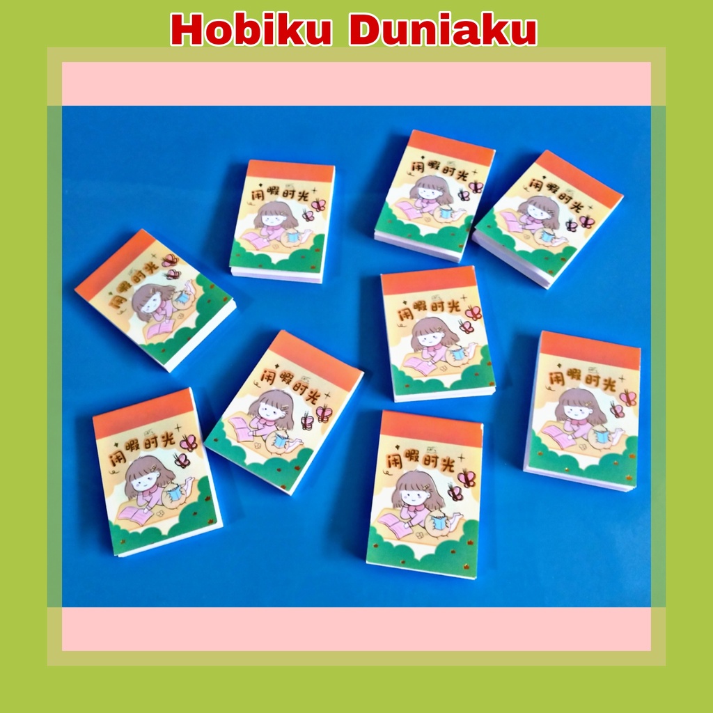 

Buku Stiker Notebook Isi 50 Lembar / Stiker Kertas Lembaran / Stiker Viral / Mainan Stiker / Mini Sticker Book / Sticker