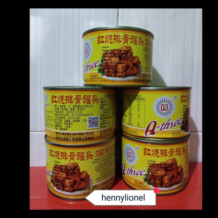 

Q3 STEWED PORK IGA BABI/PAIKUT KALENG PORK CHOP PAIKUT(NON HALAL)