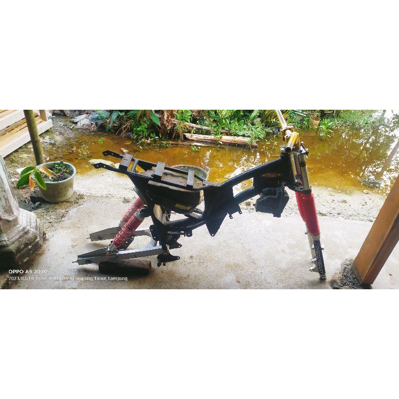 rangka gtx bebek standar jupiter