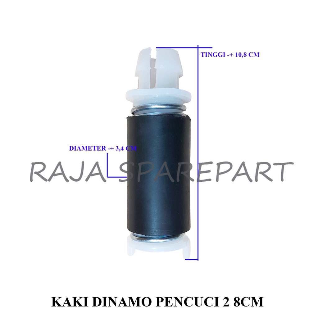 KAKI DINAMO PENCUCI/PER DUDUKAN MOTOR MESIN CUCI UMUM 2 PANJANG 8 CM