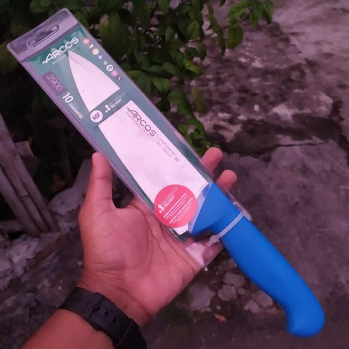 Pisau DAPUR 20 cm ARCOS Chef Knife 292123 BLUE Original Spanyol